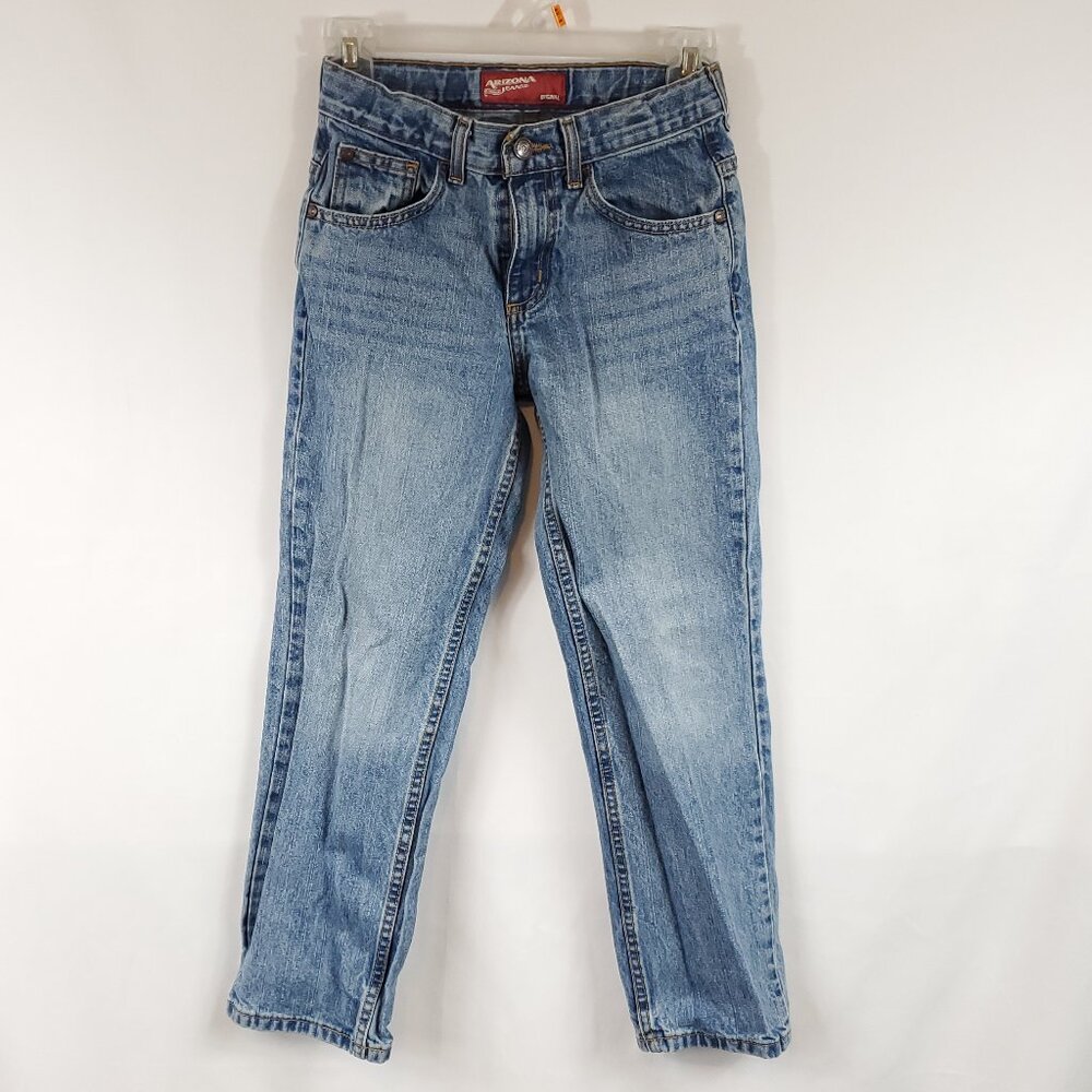 Arizona Jeans Company Boys Lighter Blue Wash Jeans Sz 10Reg